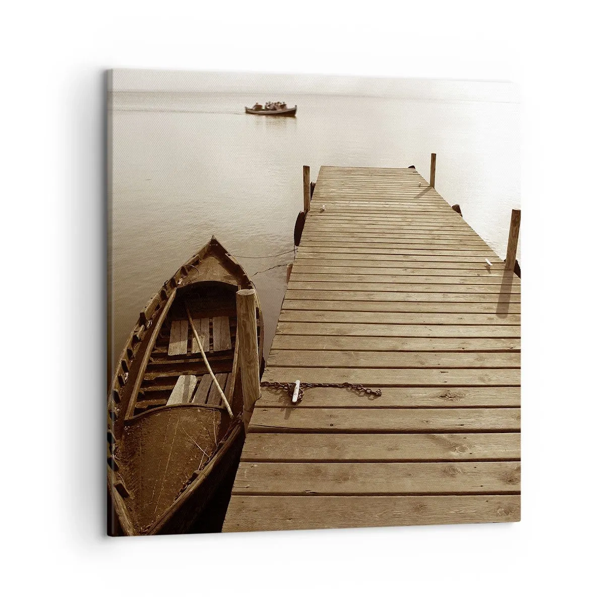 Lærredstryk - Billede på lærred - Stor fred - 50x50 cm