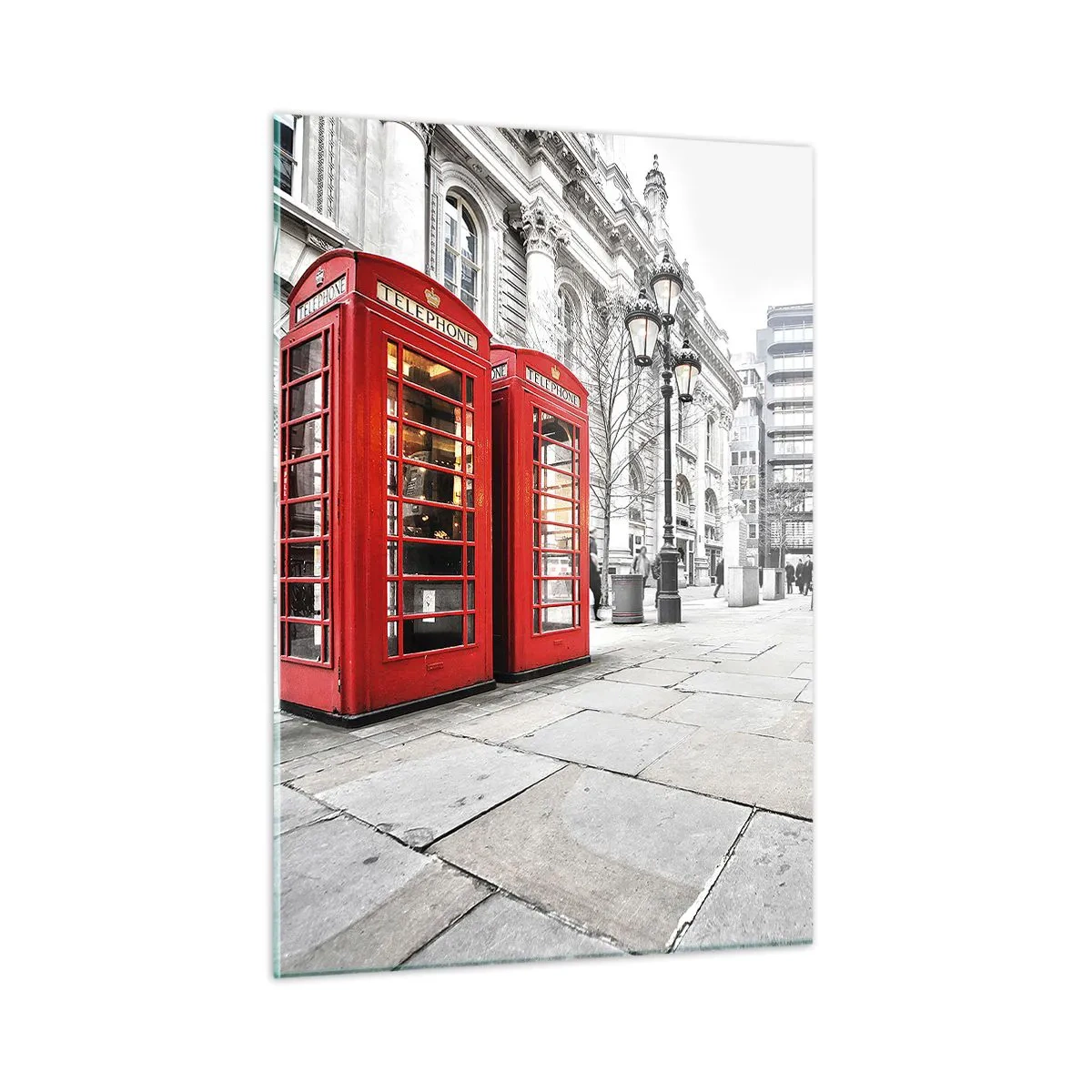 Billede på glas - Welcome to London - 50x70 cm
