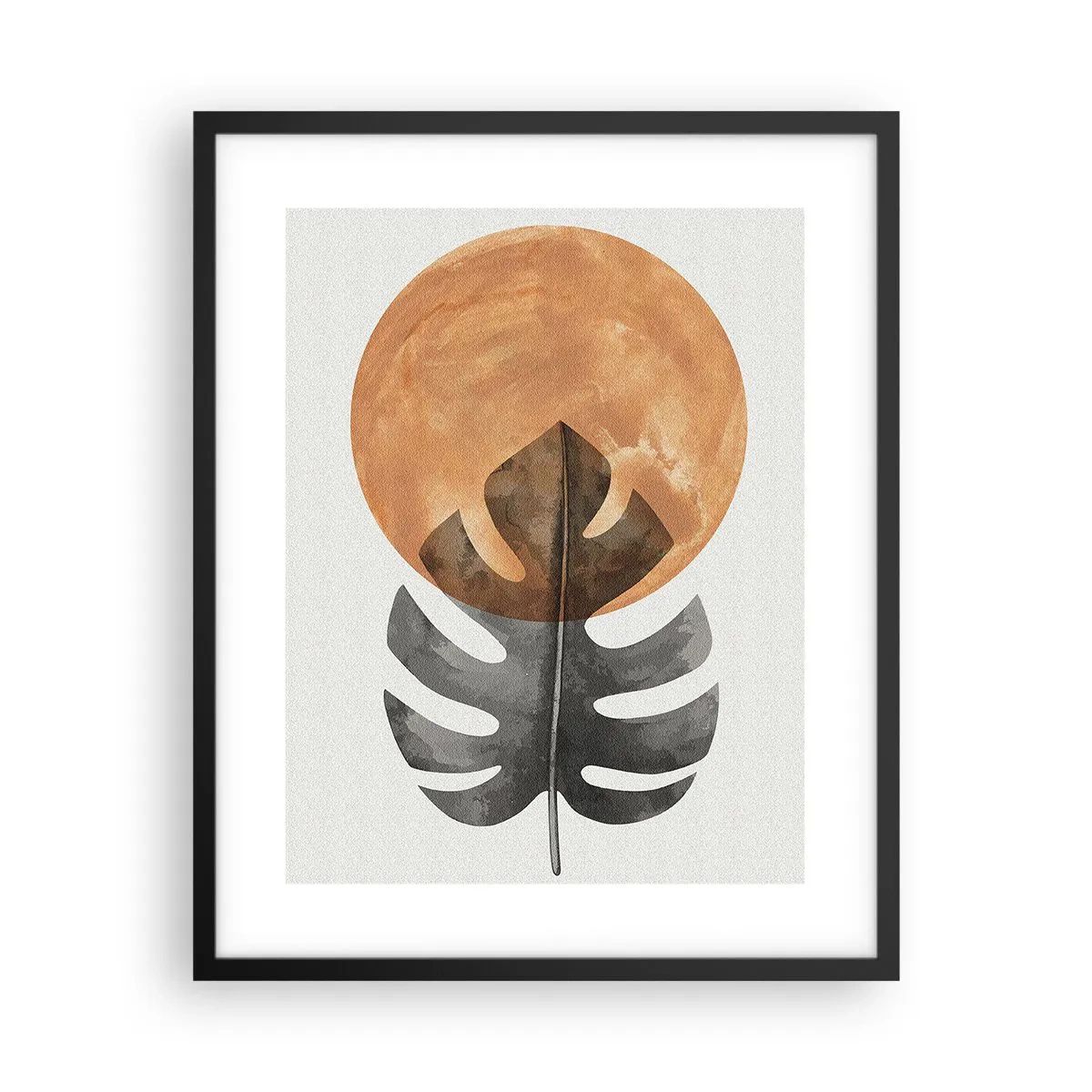 Plakat i sort ramme - Altid solen - 40x50 cm