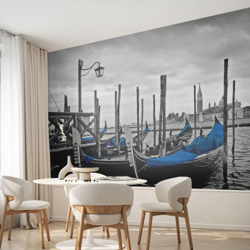 Fototapet Premium Sand - Eftertænksomt Venedig - By, Venedig, Italien - 100x70 cm