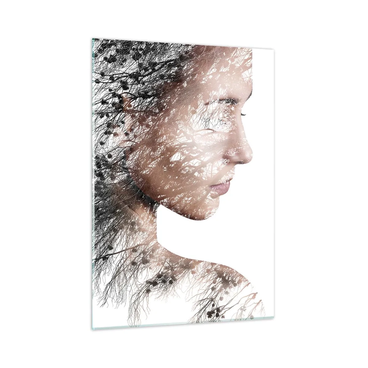 Billede på glas - Skovens ånd - 50x70 cm