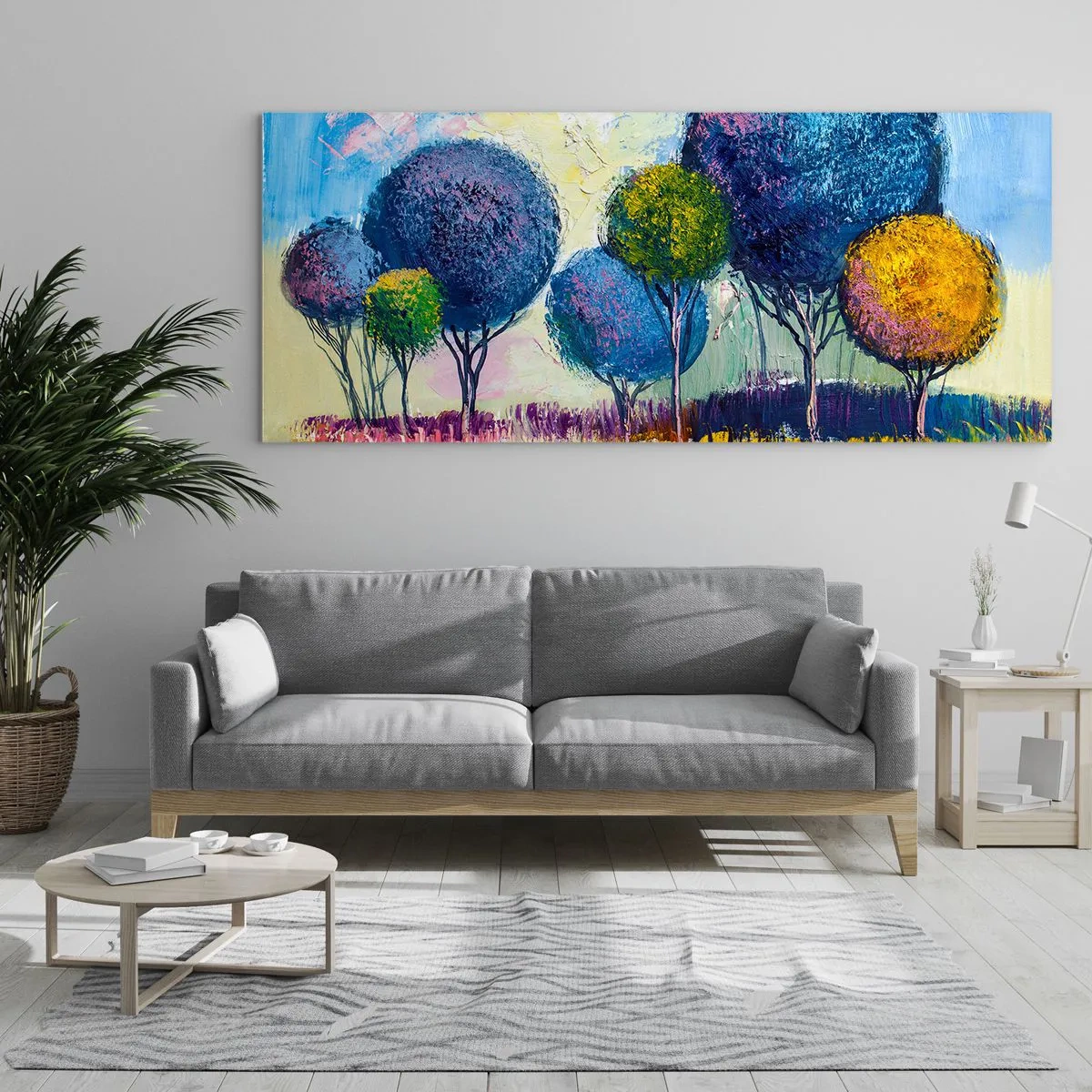 Billede på glas - Kugle - idealets form - 120x50 cm