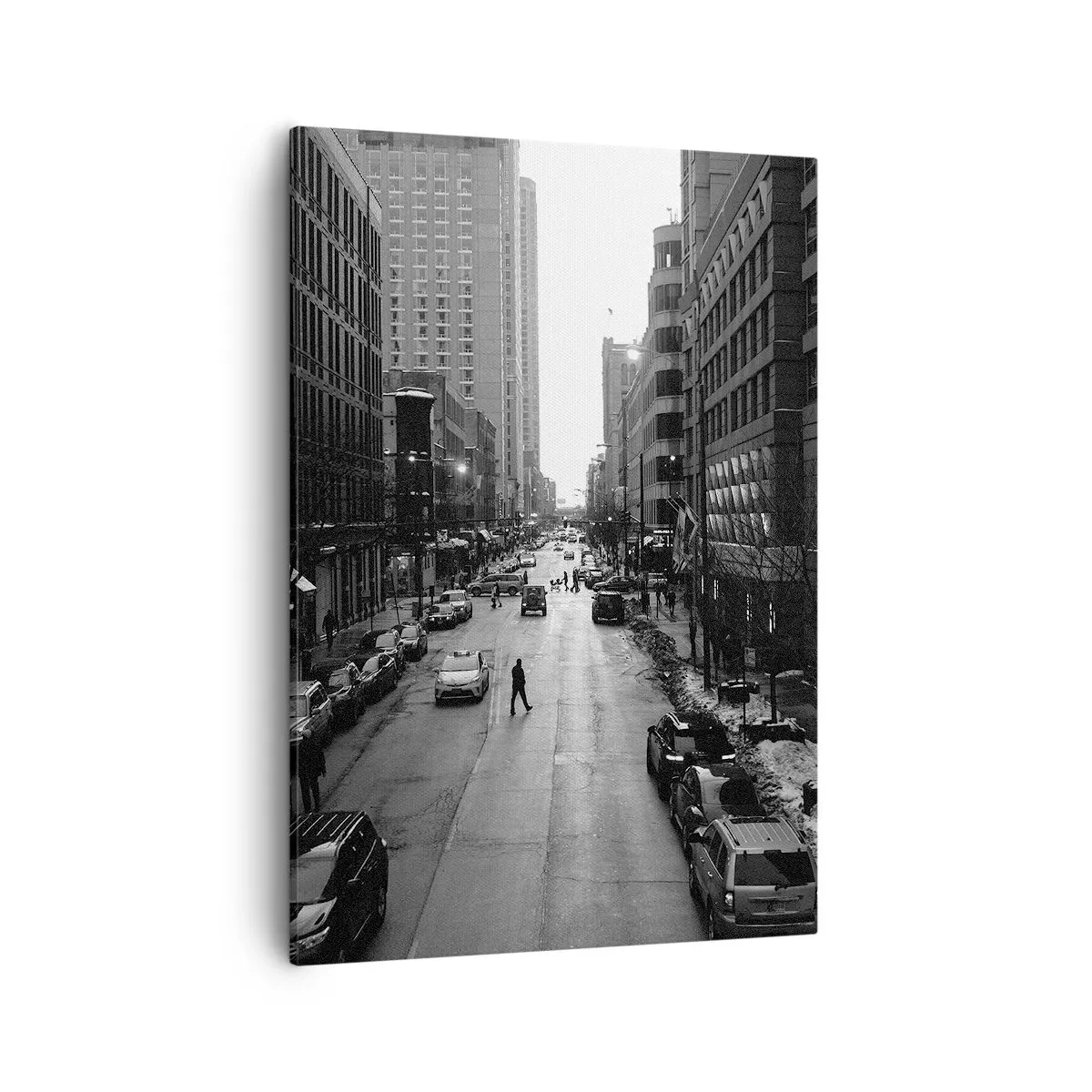 Lærredstryk - Billede på lærred - Endnu en dag som hver dag - 50x70 cm