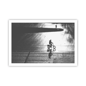 Plakat - Fremad, gennem byen - 91x61 cm