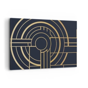 Lærredstryk - Billede på lærred - At vende tingene på hovedet - 120x80 cm