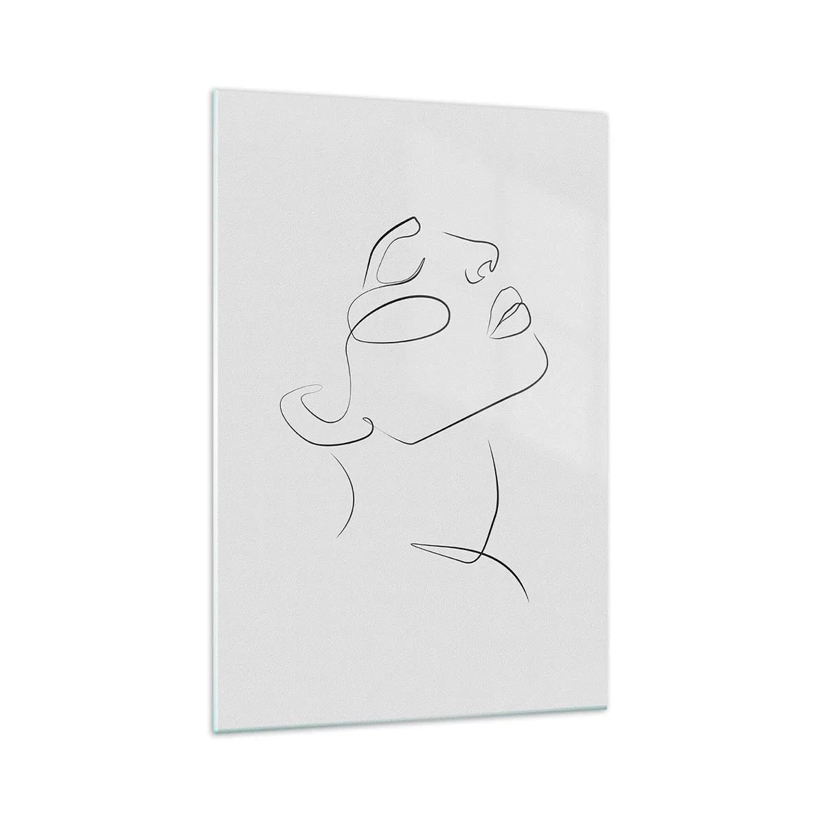 Billede på glas - En drømmes slyngninger - 70x100 cm