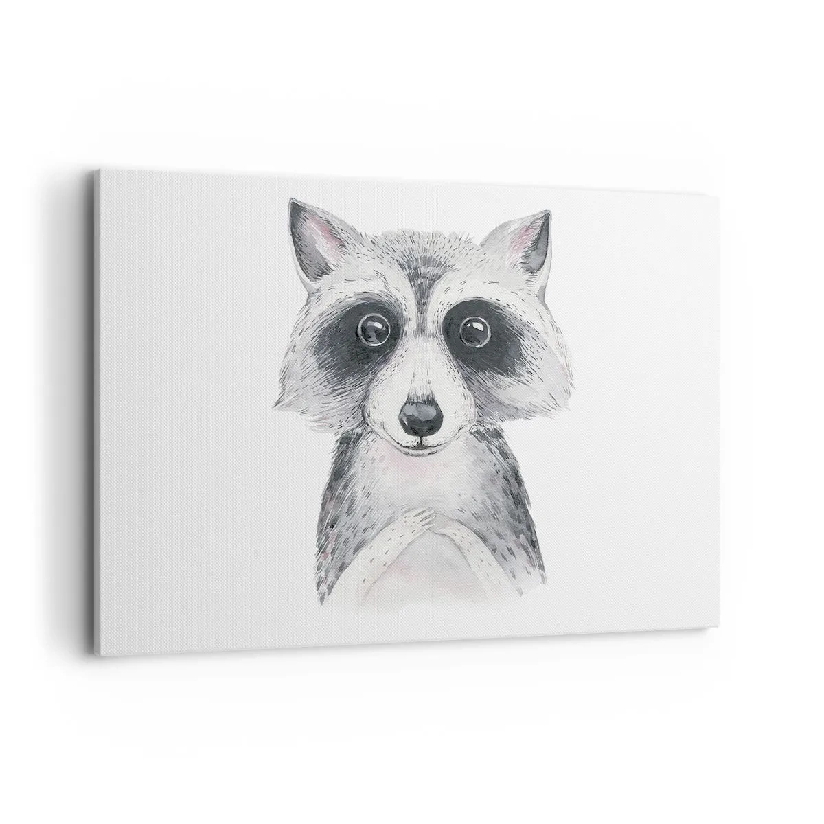 Lærredstryk - Billede på lærred - Et øjeblik til at trække på skuldrene - 120x80 cm