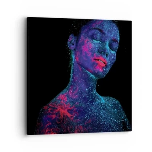 Lærredstryk - Billede på lærred - I stjernestøv - 30x30 cm