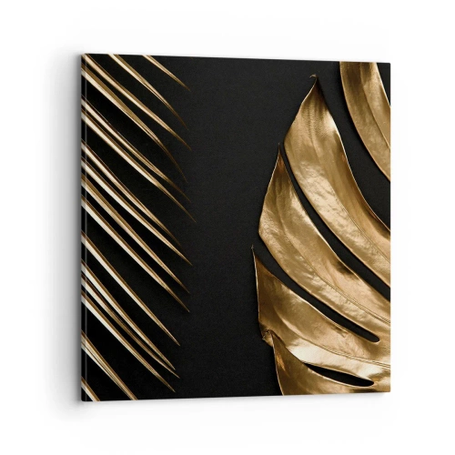 Lærredstryk - Billede på lærred - Forskellige, og lige dyre - 70x70 cm