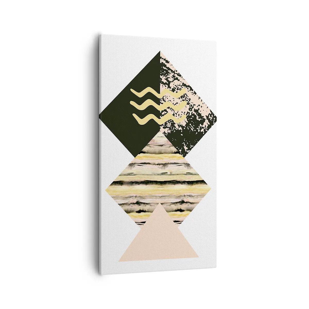 Lærredstryk - Billede på lærred - Ikke så simpelt - 55x100 cm