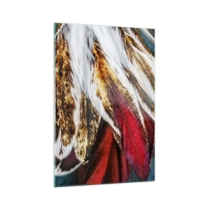 Billede på glas - Flyvningens hemmeligheder - 70x100 cm