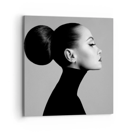Lærredstryk - Billede på lærred - Moderne Nefretete - 70x70 cm