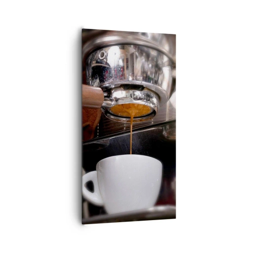 Lærredstryk - Billede på lærred - Et godt øjeblik på dagen - 65x120 cm