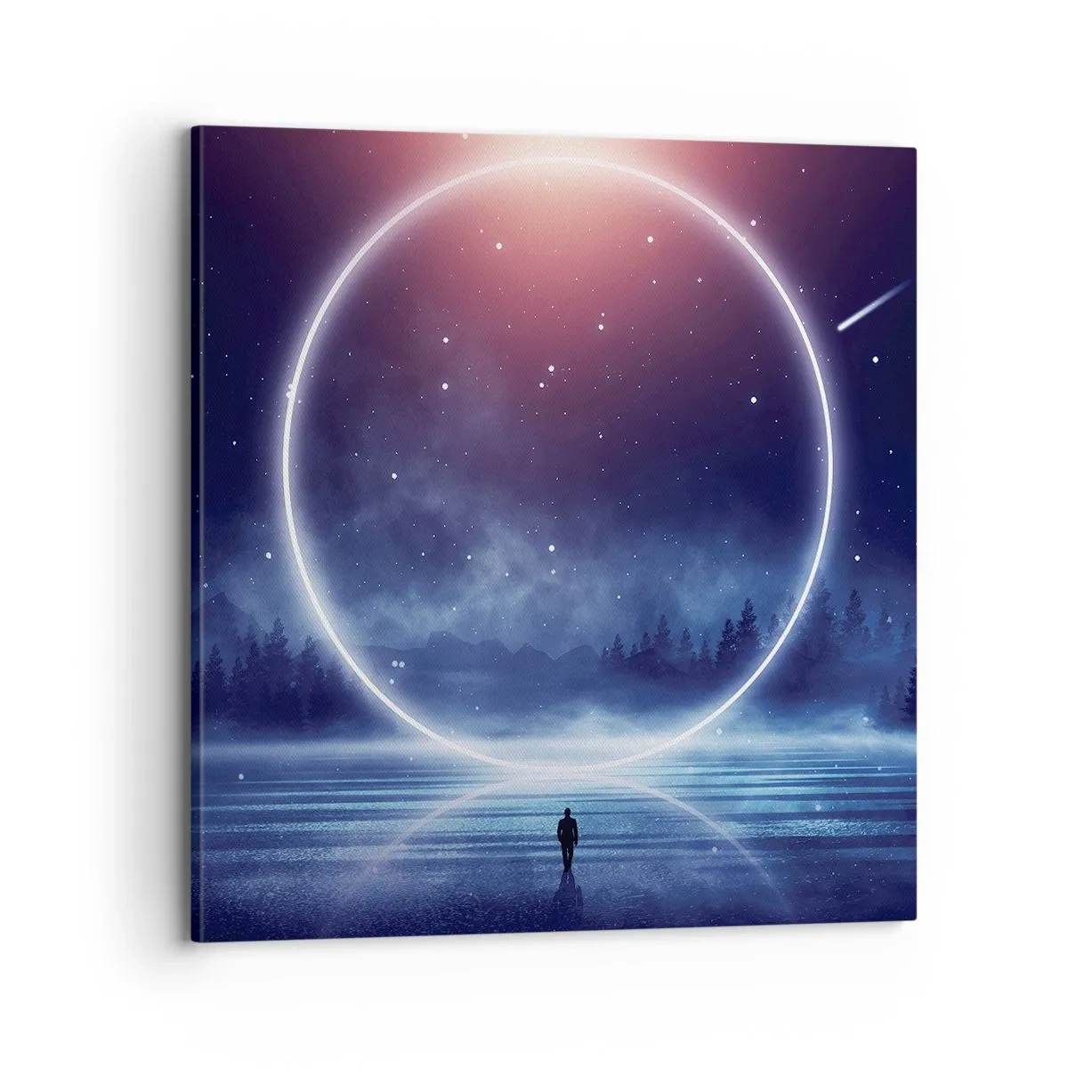 Lærredstryk - Billede på lærred - De er allerede her... - 70x70 cm