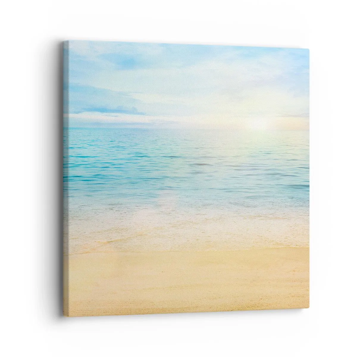 Lærredstryk - Billede på lærred - Det store blå - 30x30 cm
