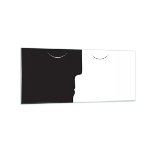 Billede på glas - Modsætningernes enhed - 120x50 cm