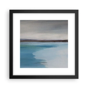 Plakat i sort ramme - Horisontalt landskab - 30x30 cm