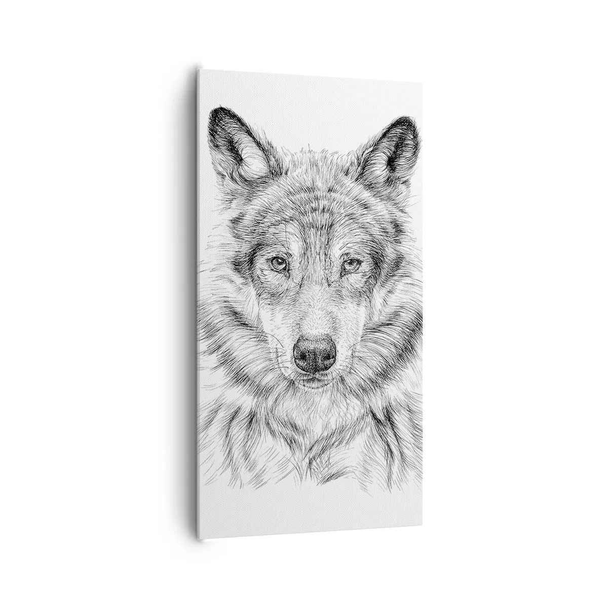 Lærredstryk - Billede på lærred - En født leder - 65x120 cm