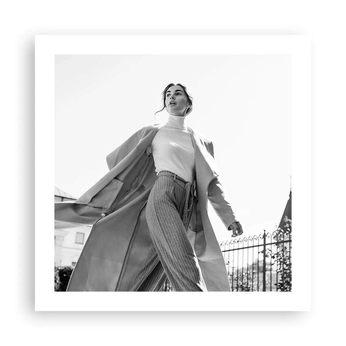 Plakat - Kommer du med mig? - 50x50 cm