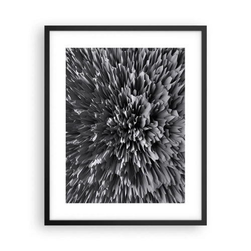 Plakat i sort ramme - Det kan ikke blive skarpere end dette - 40x50 cm