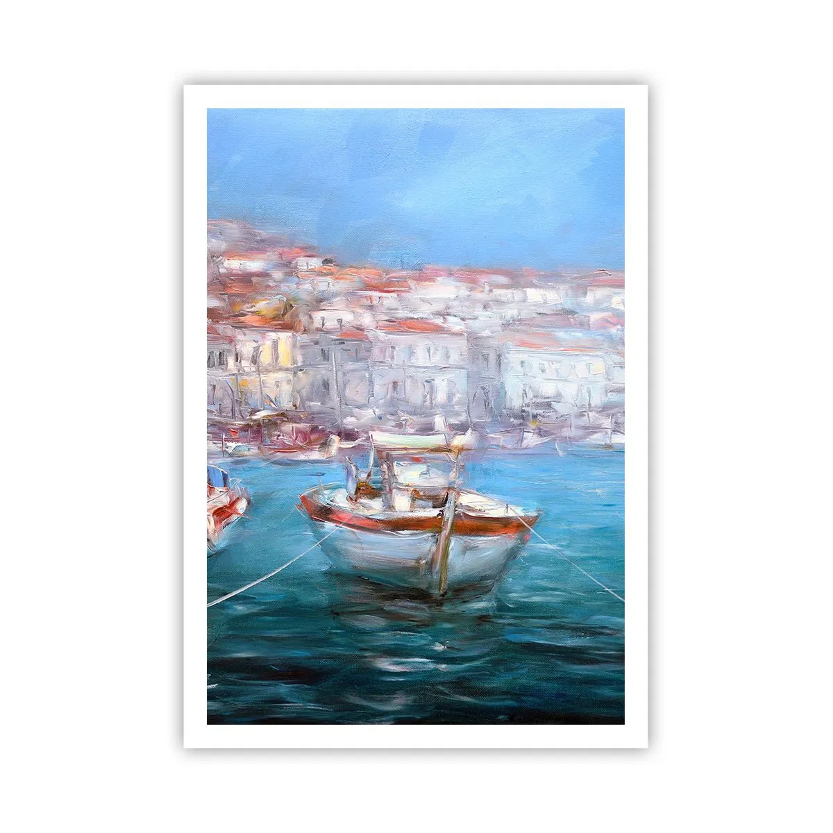 Plakat - Italiensk bugt - 70x100 cm