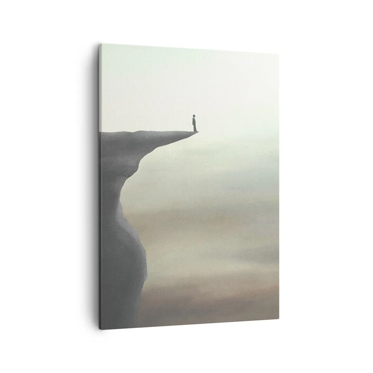 Lærredstryk - Billede på lærred - Opad, selvfølgelig! - 50x70 cm
