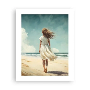 Plakat - At møde solen og vinden - 40x50 cm