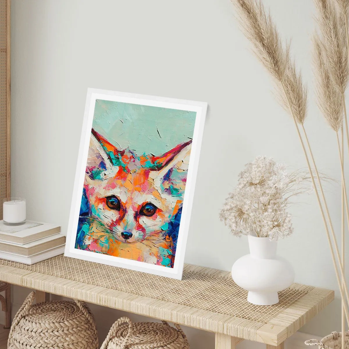 Plakat i hvid ramme - Er du klar til mig? - 30x40 cm