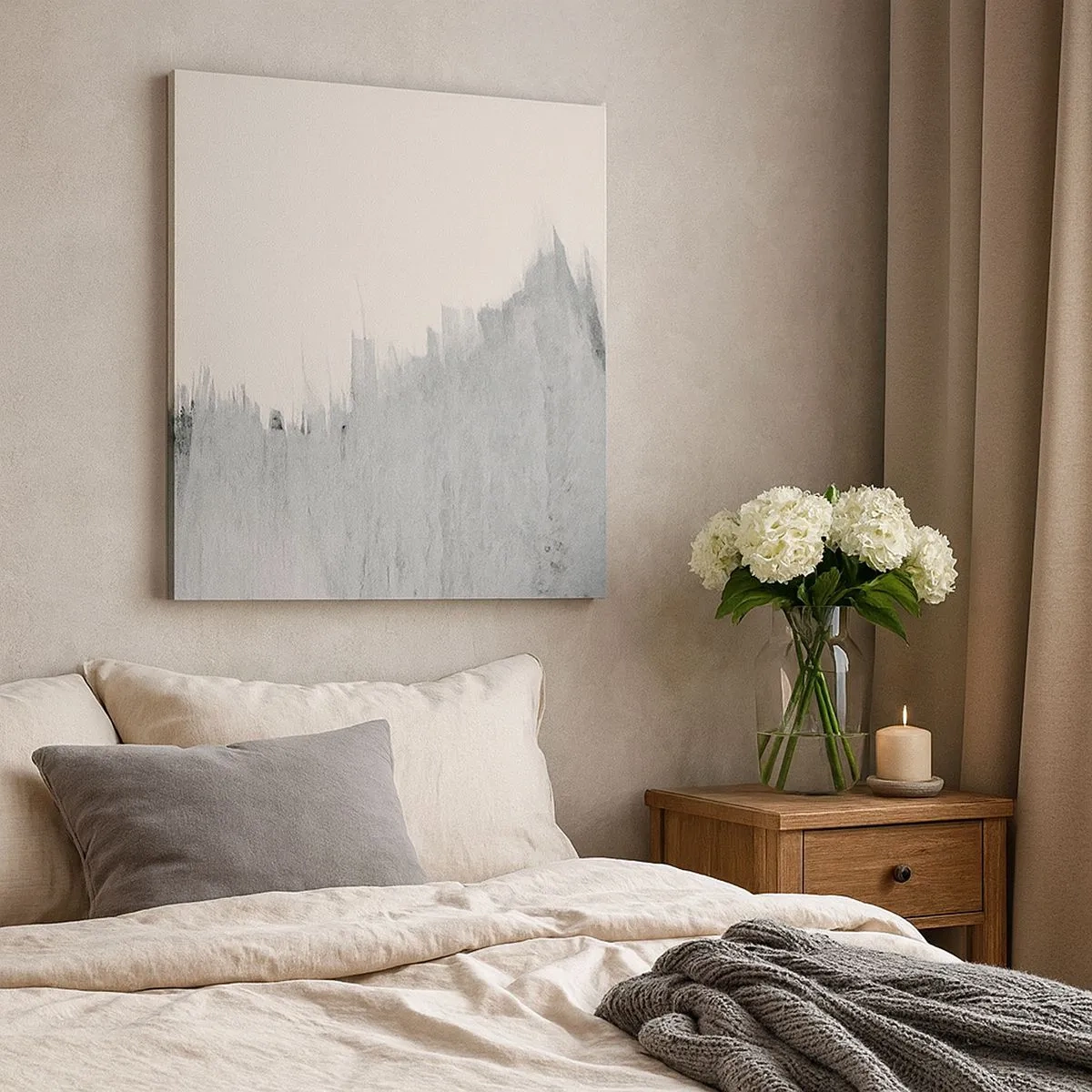 Lærredstryk - Billede på lærred - Mystisk plade - 30x30 cm