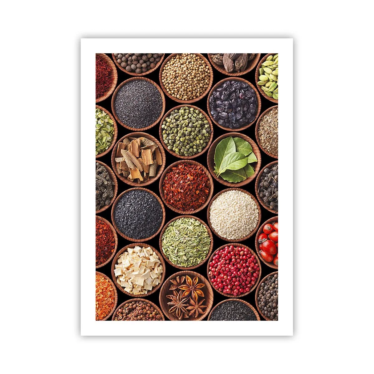 Plakat - Alle verdens smage - 50x70 cm