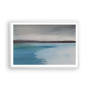 Plakat i hvid ramme - Horisontalt landskab - 91x61 cm