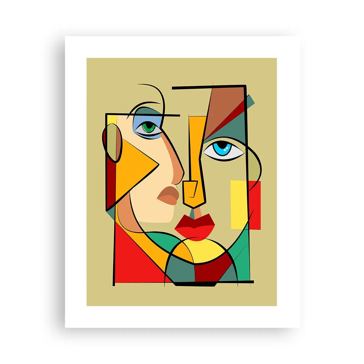 Plakat - Et matchende par - 40x50 cm