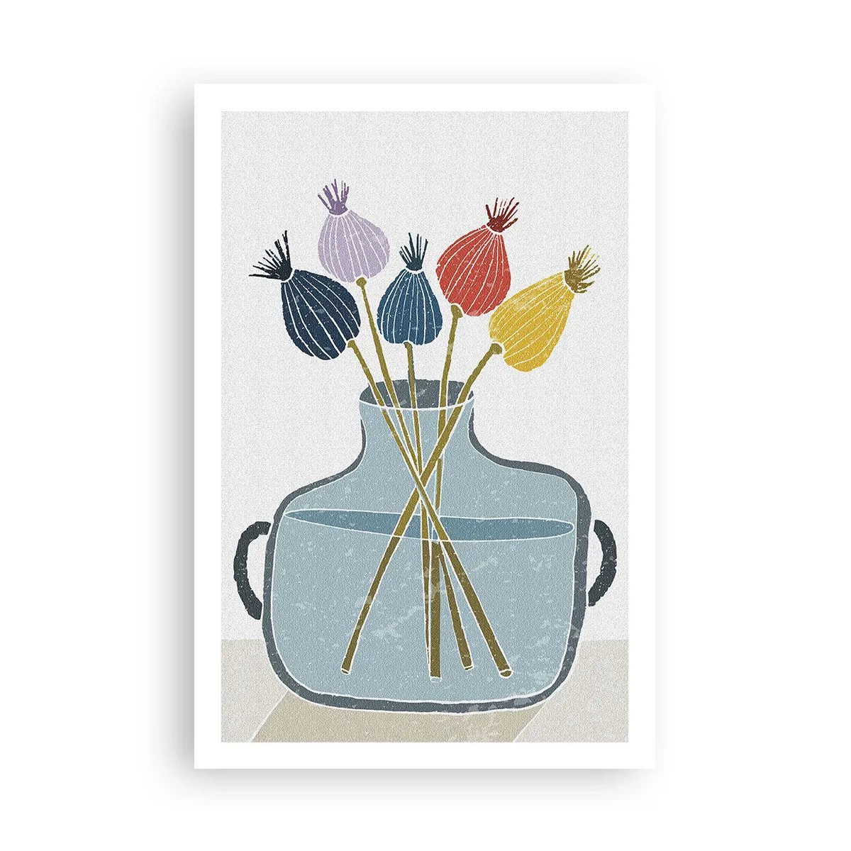 Plakat - Som et valmuefrø - 61x91 cm