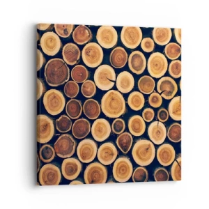 Lærredstryk - Billede på lærred - Hvor gammel ser jeg ud? - 30x30 cm