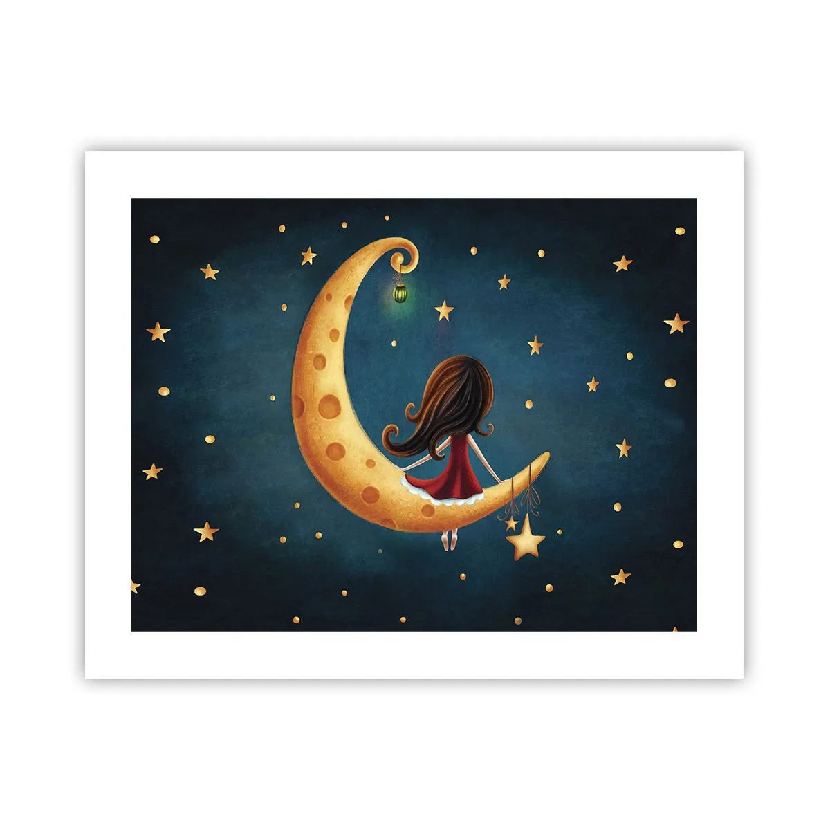 Plakat - Der var engang... - 50x40 cm