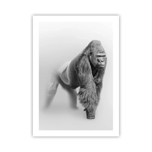 Plakat - Selvsikker på sin styrke - 50x70 cm