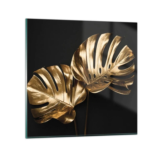 Billede på glas - Naturens skatte - 70x70 cm