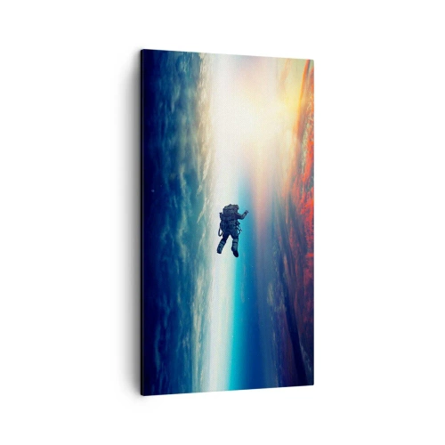 Lærredstryk - Billede på lærred - Over for universet - 45x80 cm