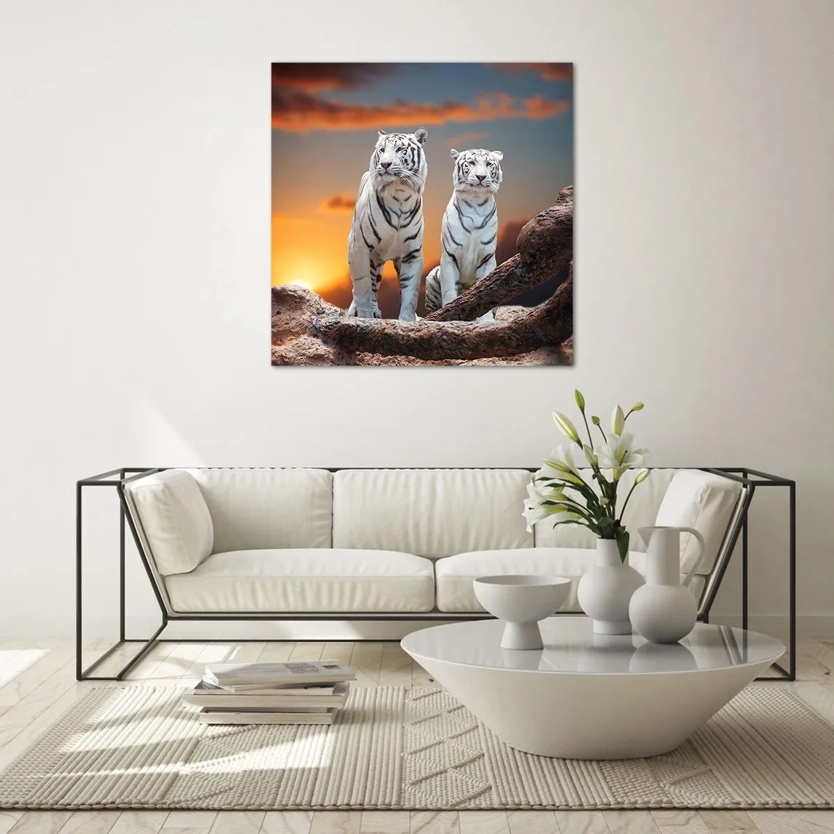 Billede på glas - Ligesom i Narnia - 60x60 cm