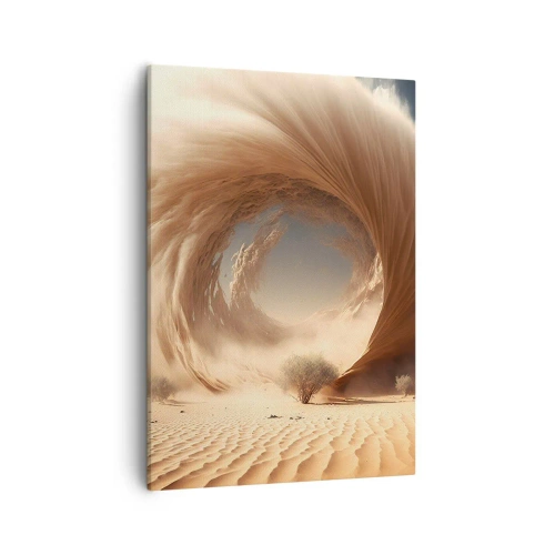 Lærredstryk - Billede på lærred - Åben portal - 50x70 cm