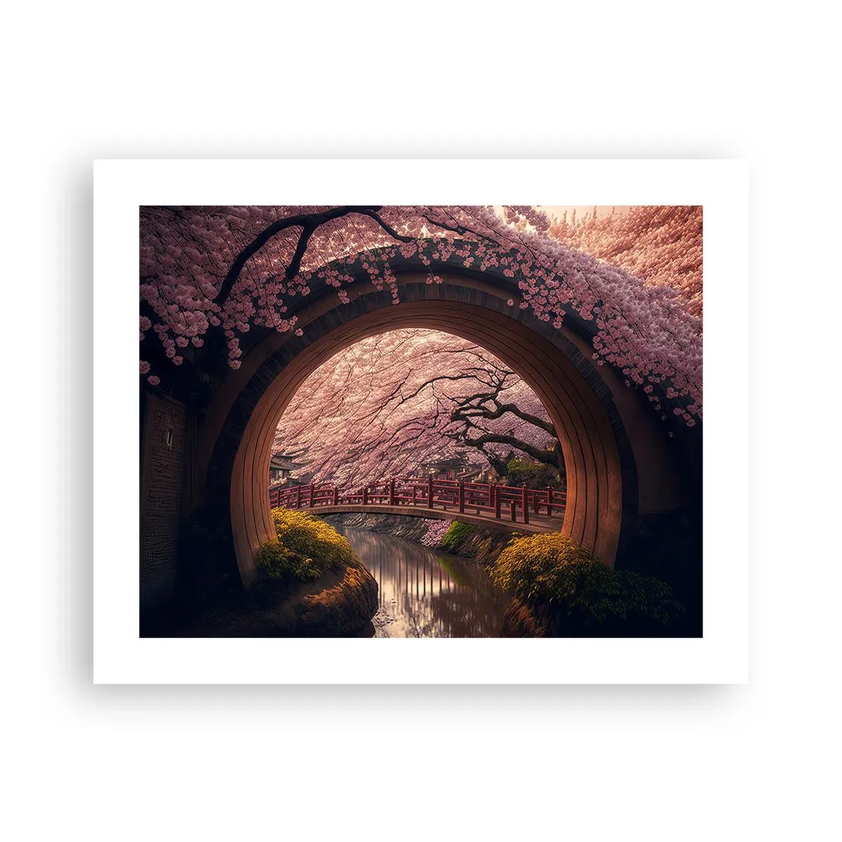 Plakat - Japansk forår - 50x40 cm