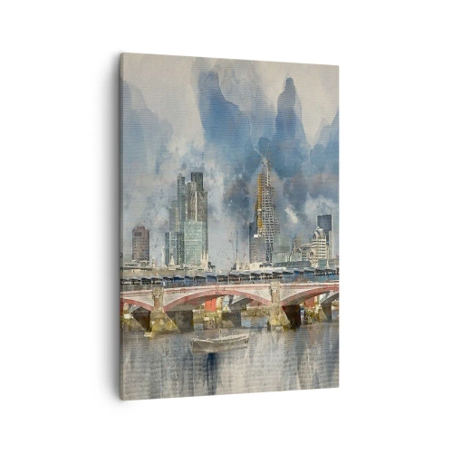 Lærredstryk - Billede på lærred - London i al sin pragt - 50x70 cm