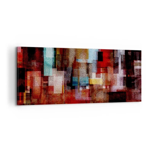 Lærredstryk - Billede på lærred - Forvirring med forvirring - 100x40 cm
