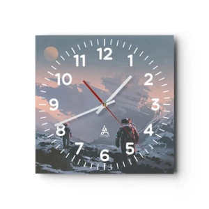 Vægur, Uret - Under en ukendt stjerne - 40x40 cm