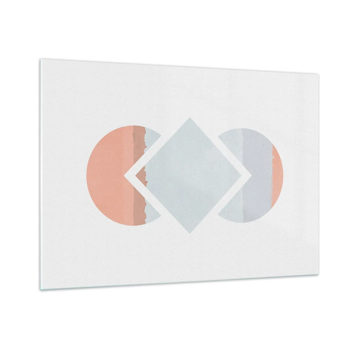 Billede på glas - Situationen er klar - 100x70 cm