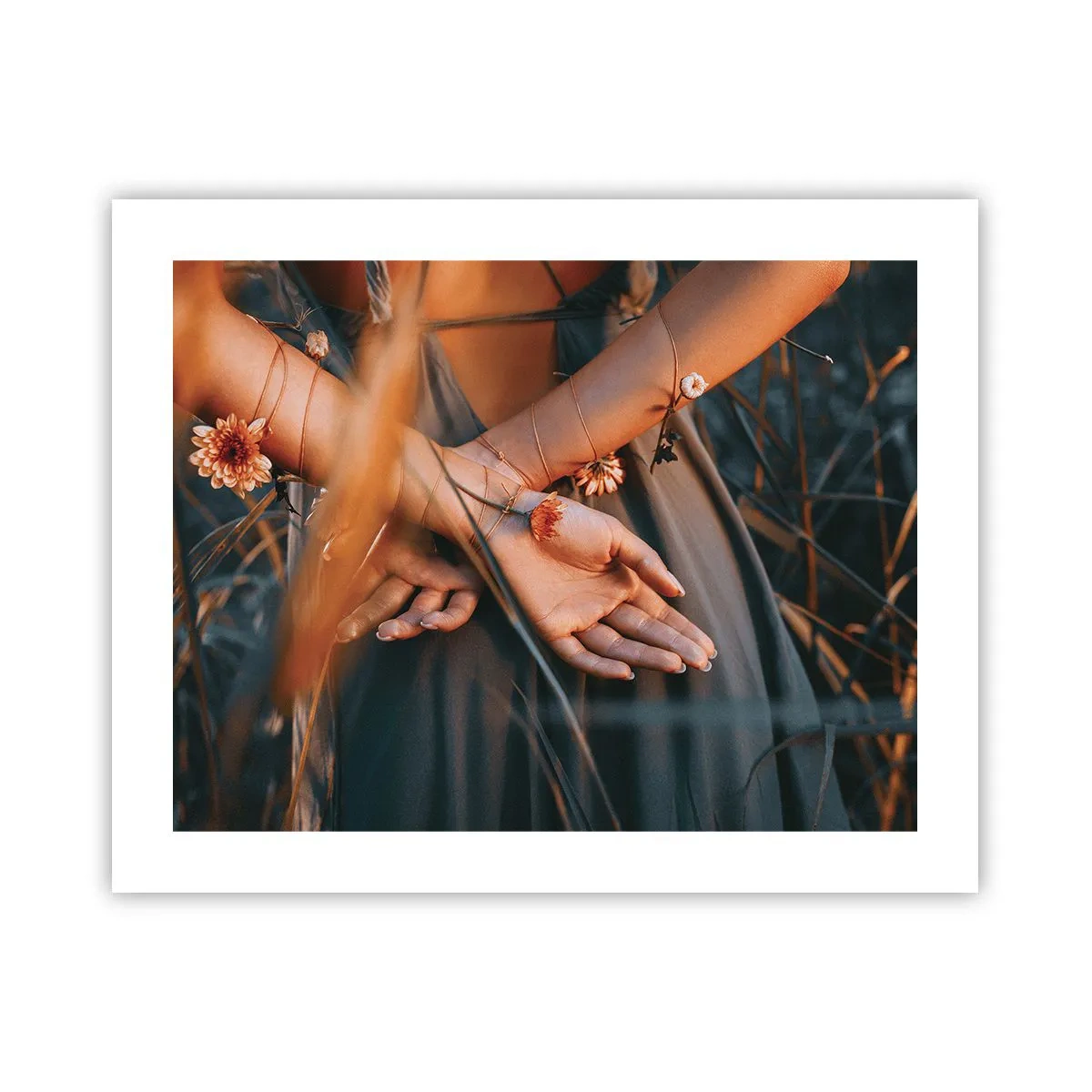 Plakat - Forbundet med naturen - 50x40 cm