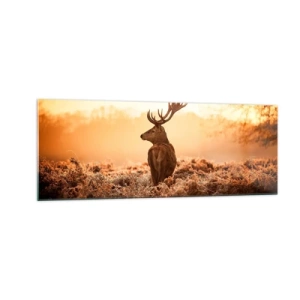 Billede på glas - Herre på godset - 140x50 cm