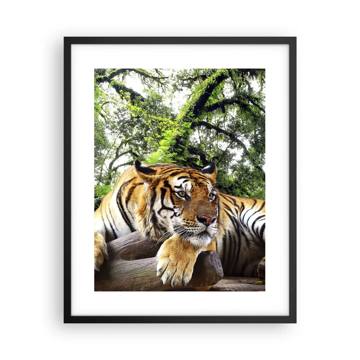 Plakat i sort ramme - Med venlig hilsen - 40x50 cm