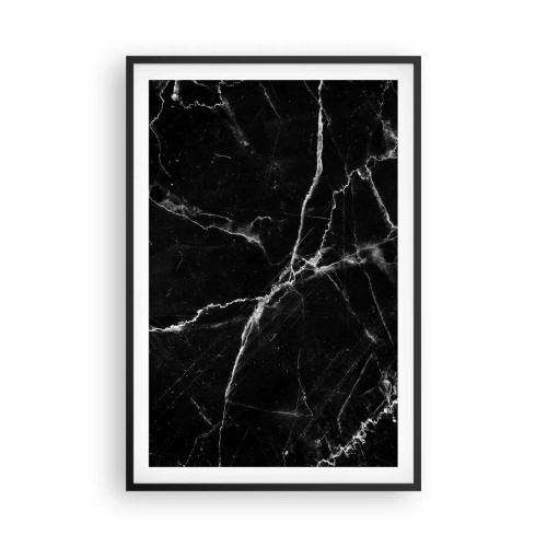 Plakat i sort ramme - Stenens hemmelige liv - 61x91 cm