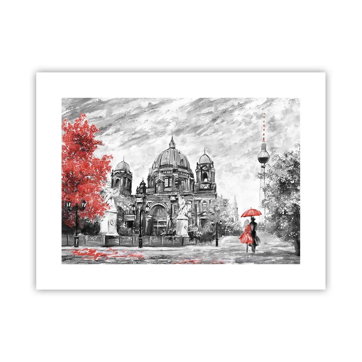 Plakat - Møde i Berlin - 40x30 cm